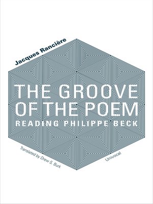 cover image of The Groove of the Poem